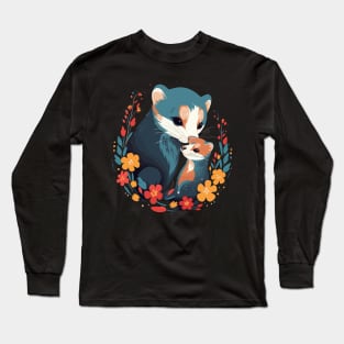 Weasel Mothers Day Long Sleeve T-Shirt